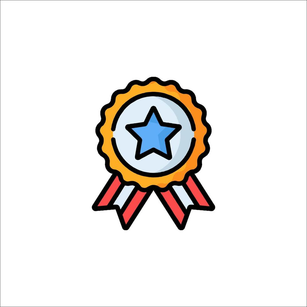 A star award icon on a white background vector