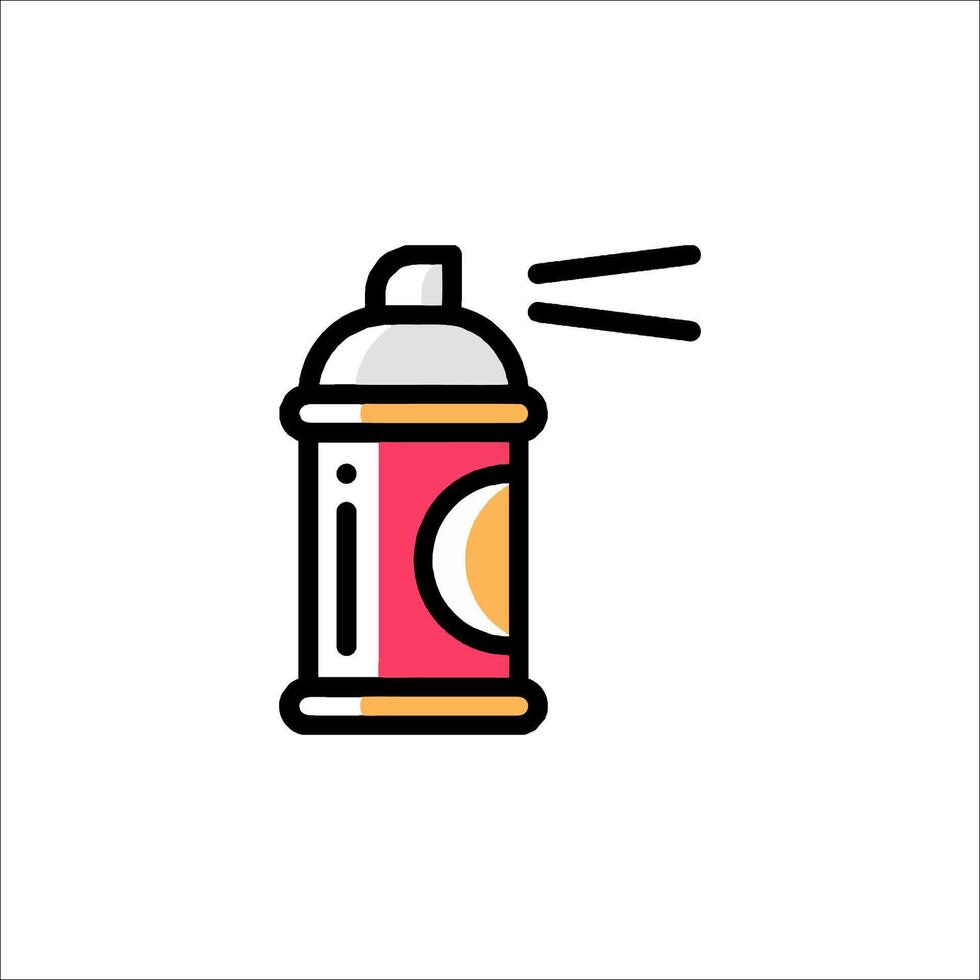 Spray can icon illustration vector