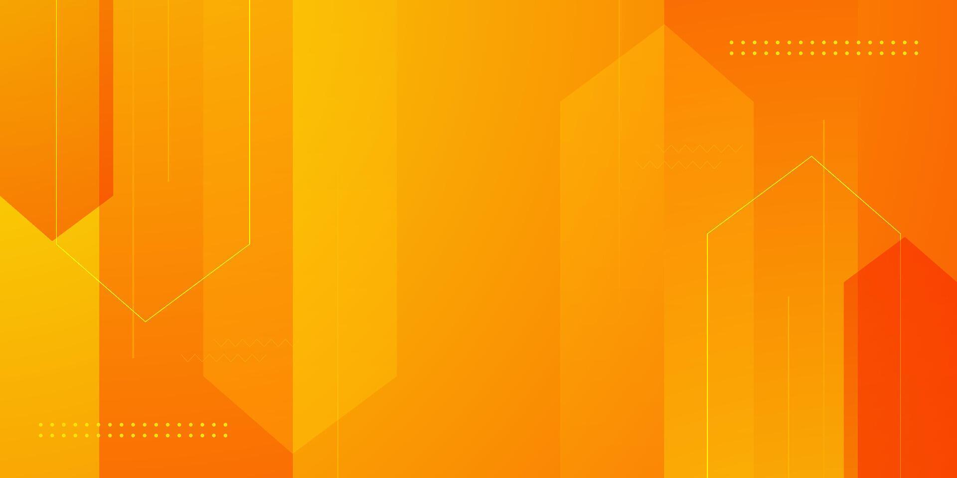 Abstract orange overlap 3D background for card graphics design. Orange background with simple pattern. vector
