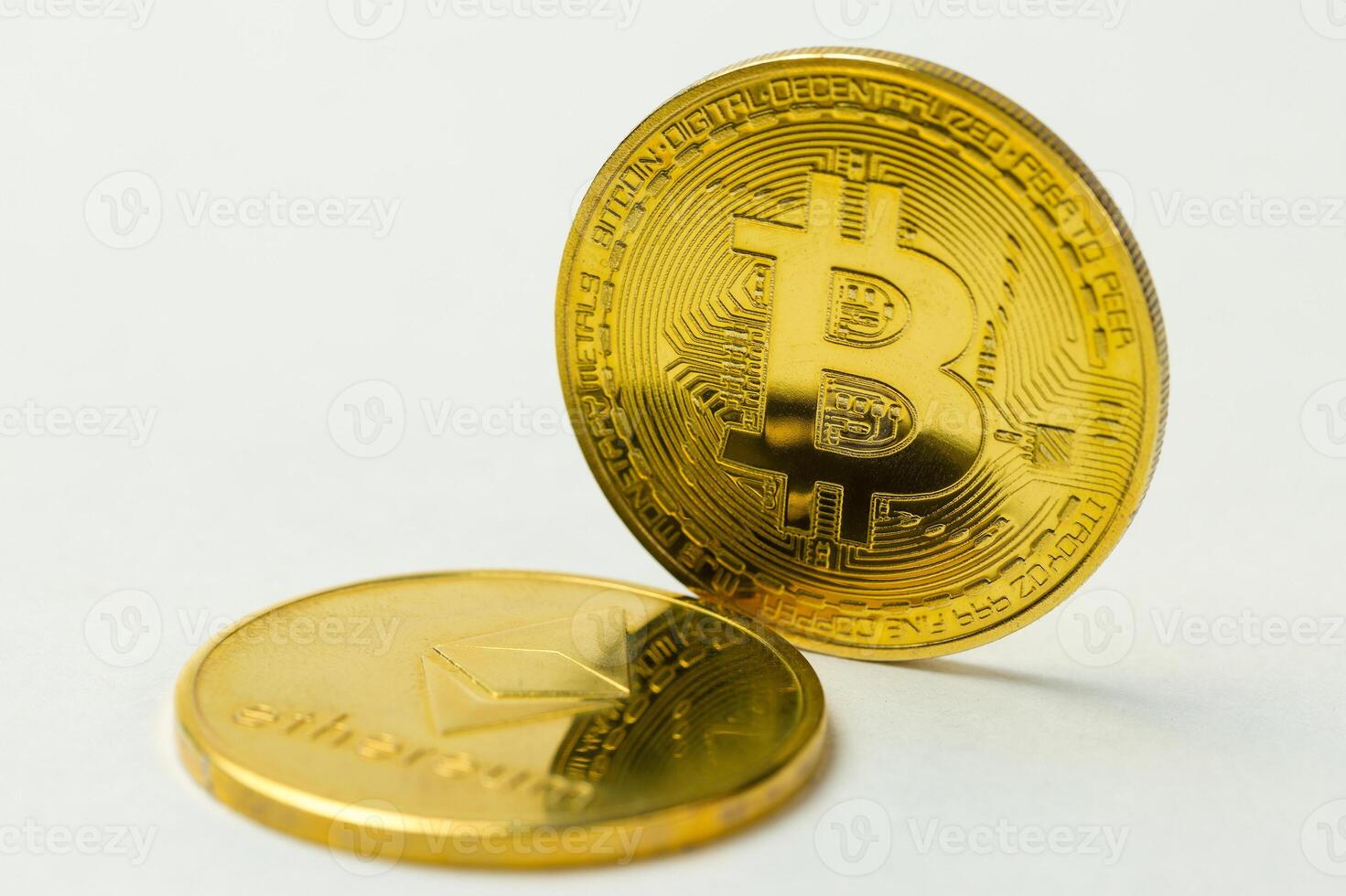 cryptocurrency golden coins - Bitcoin photo