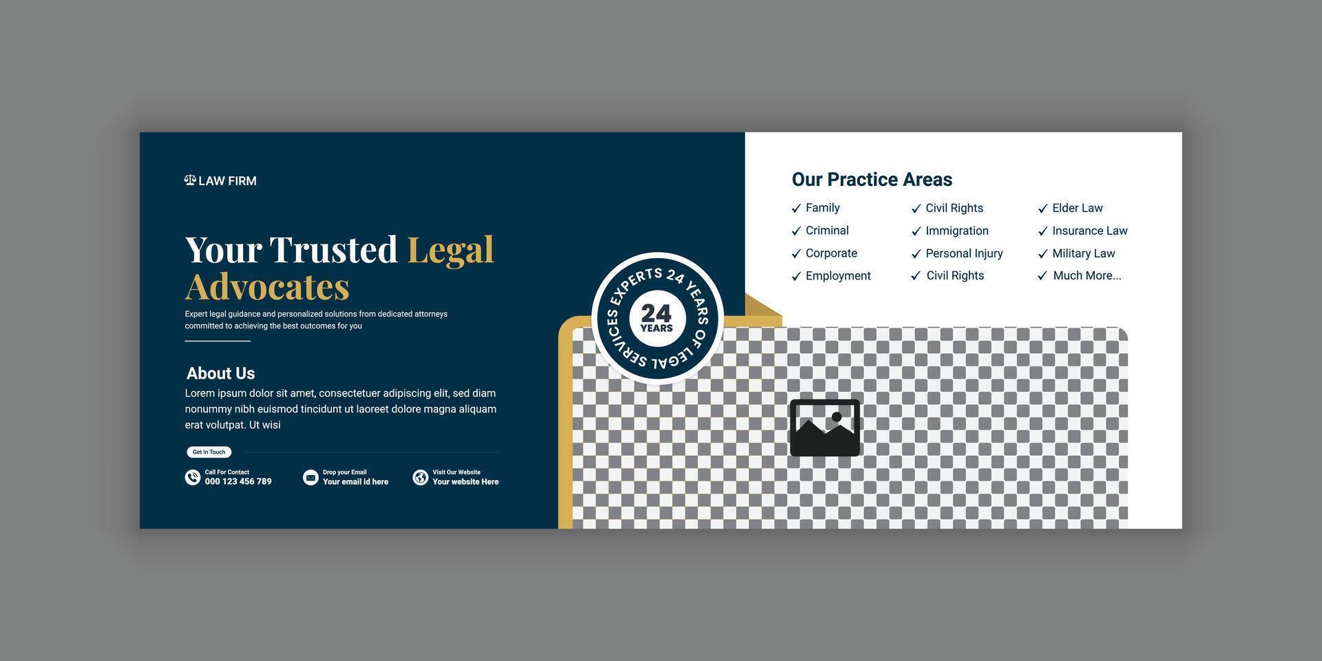 Law Consulting Marketing Templates for Social Media and Web Banners vector