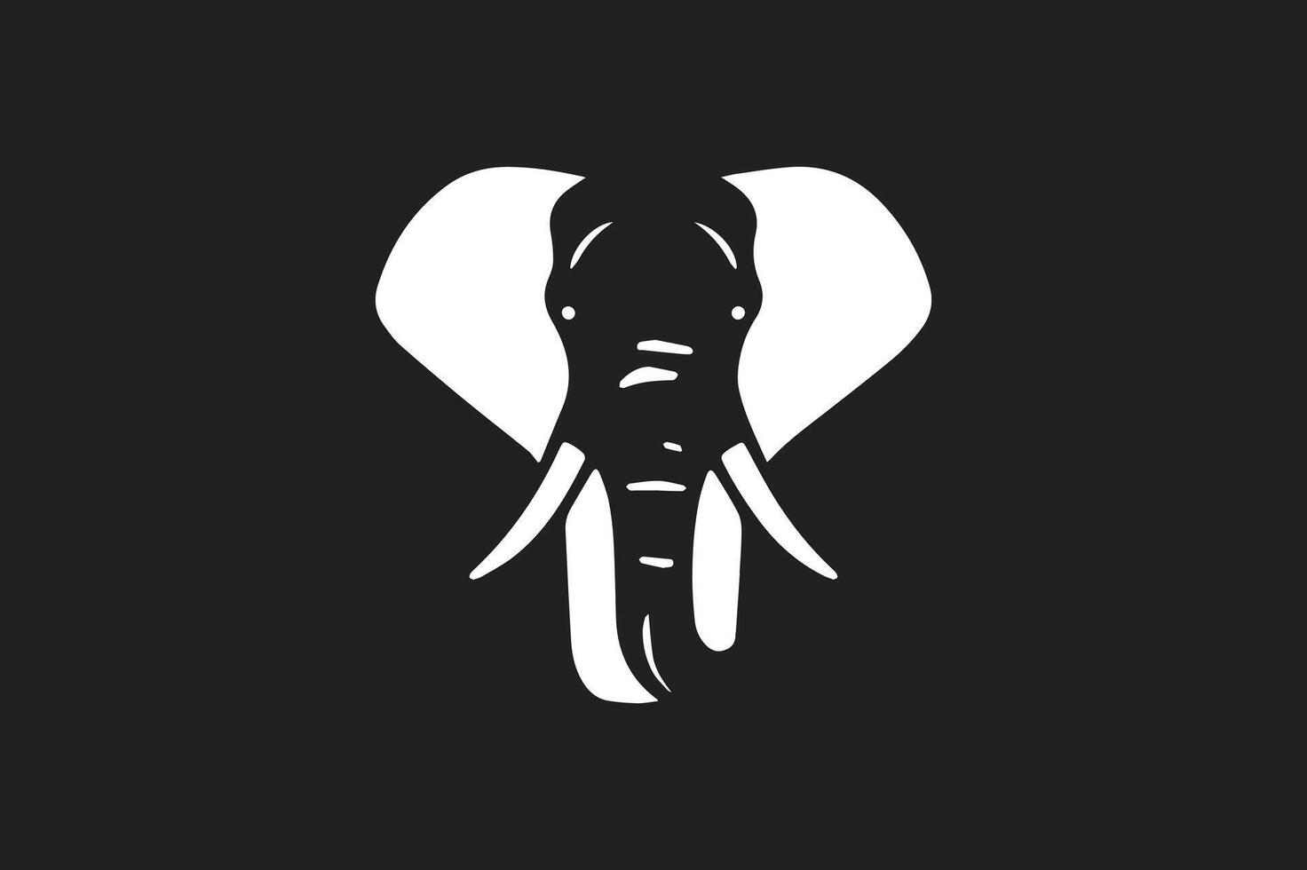 Cute Elephant Illustration for Kids Projects vector