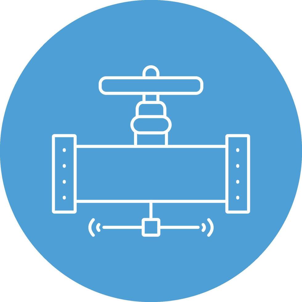 Pipe Valve illustration with isolated background vector