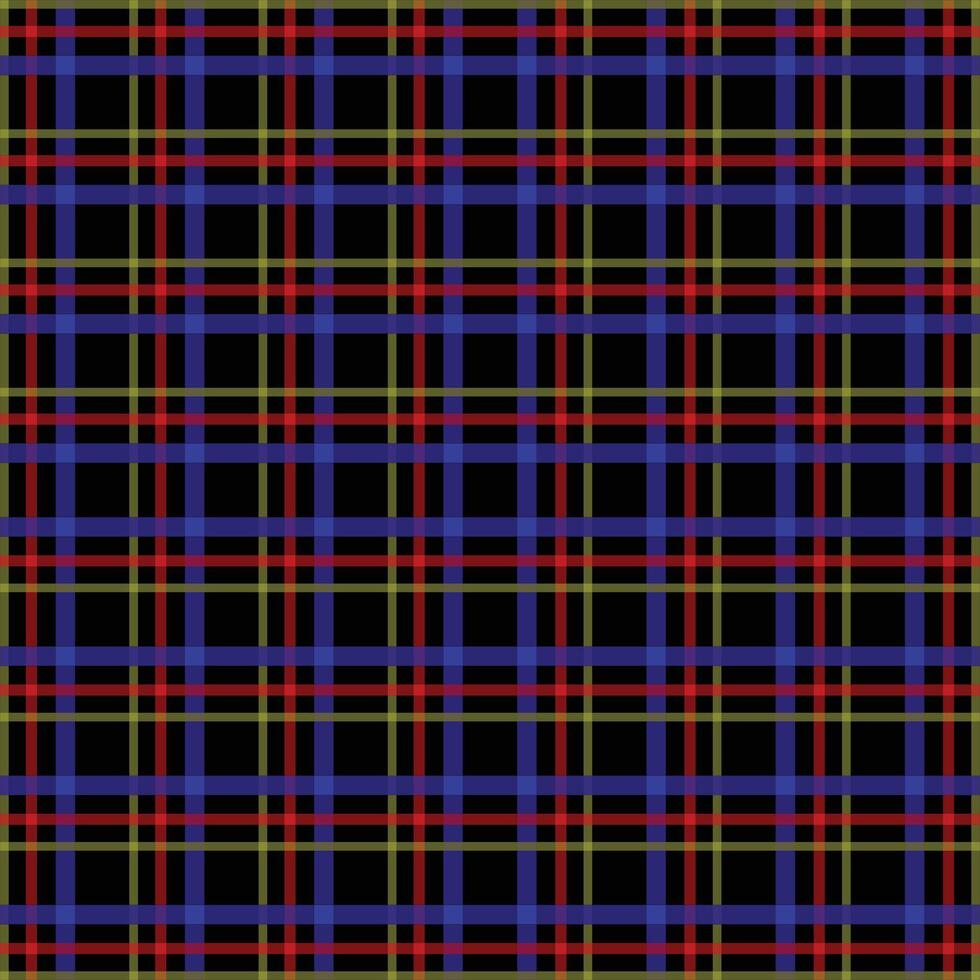 Traditional Gramin Check Pattern in Classic Red, yellow, and Blue Colors - A Versatile and Timeless Design for Fabrics, Textiles, vector