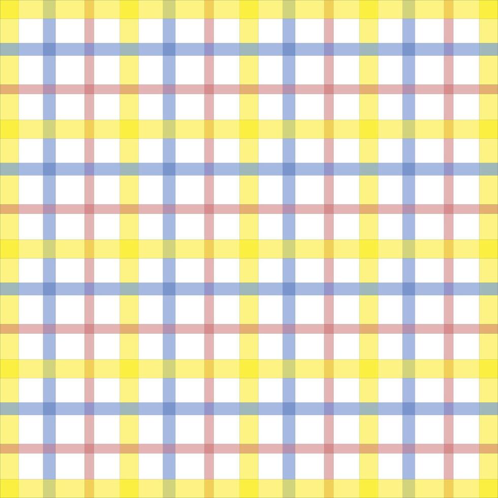 Traditional Gramin Check Pattern in yellow, Green, and Blue Colors - A Versatile and Timeless Design for Fabrics, Textiles, vector