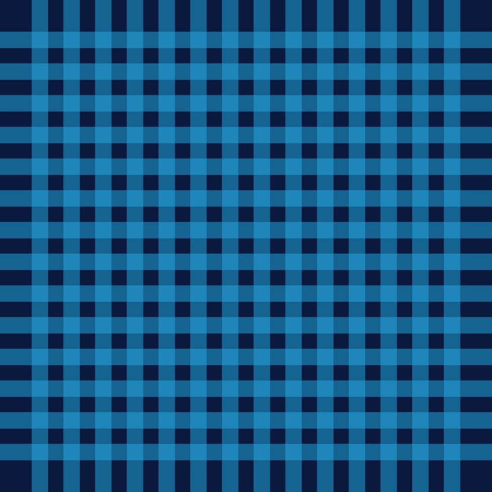 Traditional Gramin Check Pattern in Classic dark blue, sky Blue Colors - A Versatile and Timeless Design for Fabrics, Textiles, vector