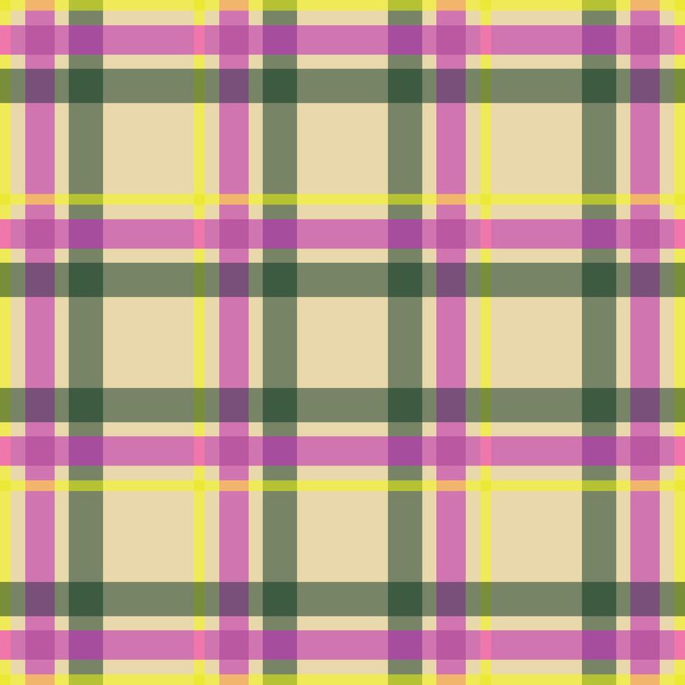 Traditional Gramin Check Pattern in Classic Colors - A Versatile and Timeless Design for Fabrics, Textiles, vector