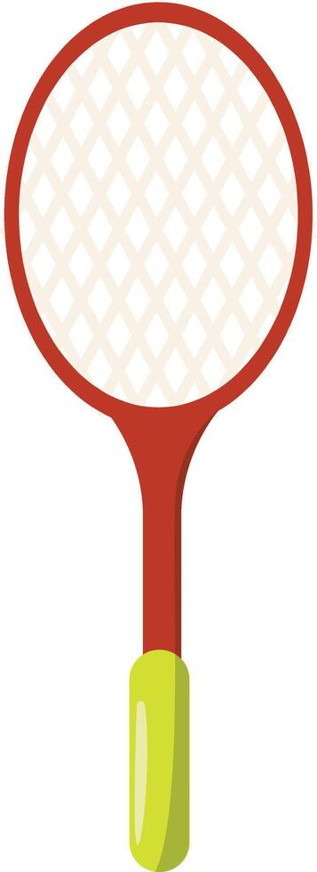 Badminton Racket Illustration vector