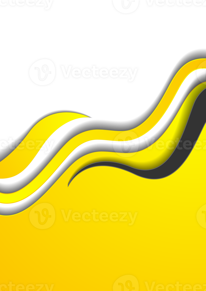Abstract concept waves png