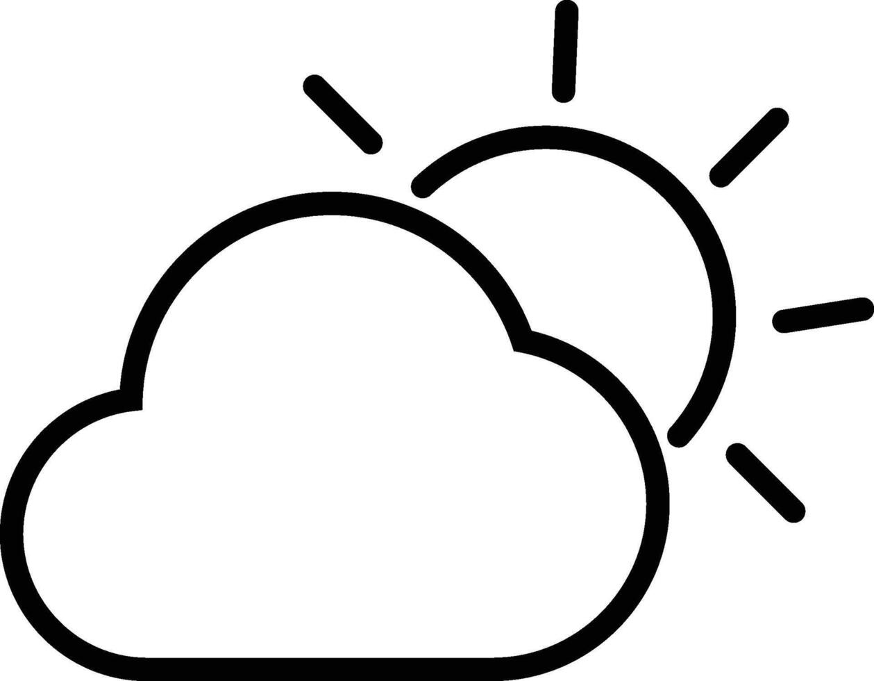 Cloud Icon, Good Weather Icon, Clip Art Icons- Free Download on Vecteezy vector