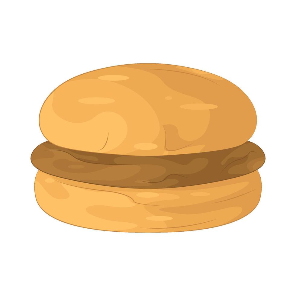 Illustration of Hamburger vector