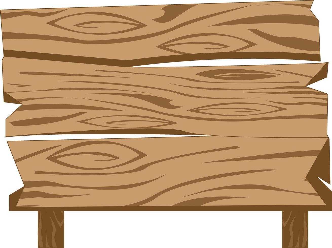 Rustic Wood Shape Signs vector