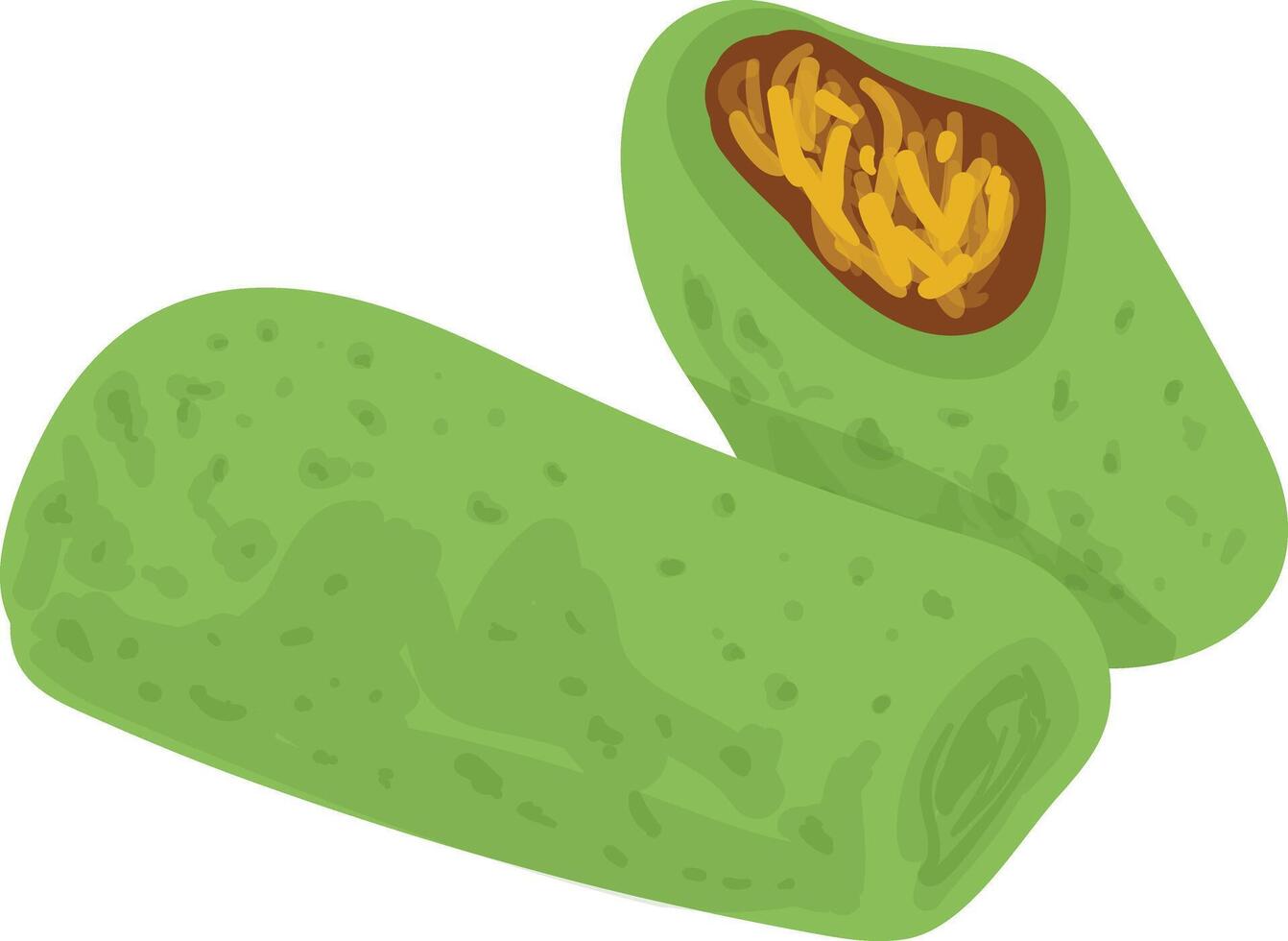 Dadar Gulung A Taste of Tradition Indonesian Delicacies vector