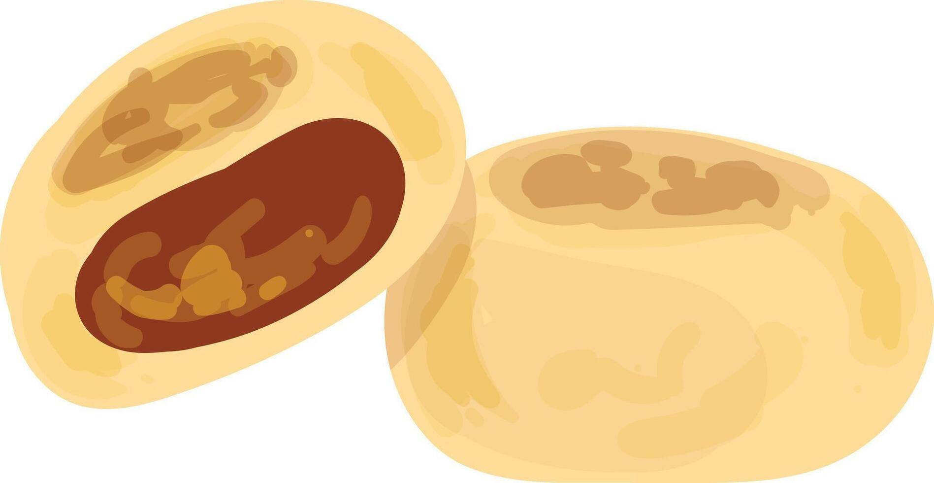 Bakpia A Taste of Tradition Indonesian Delicacies vector