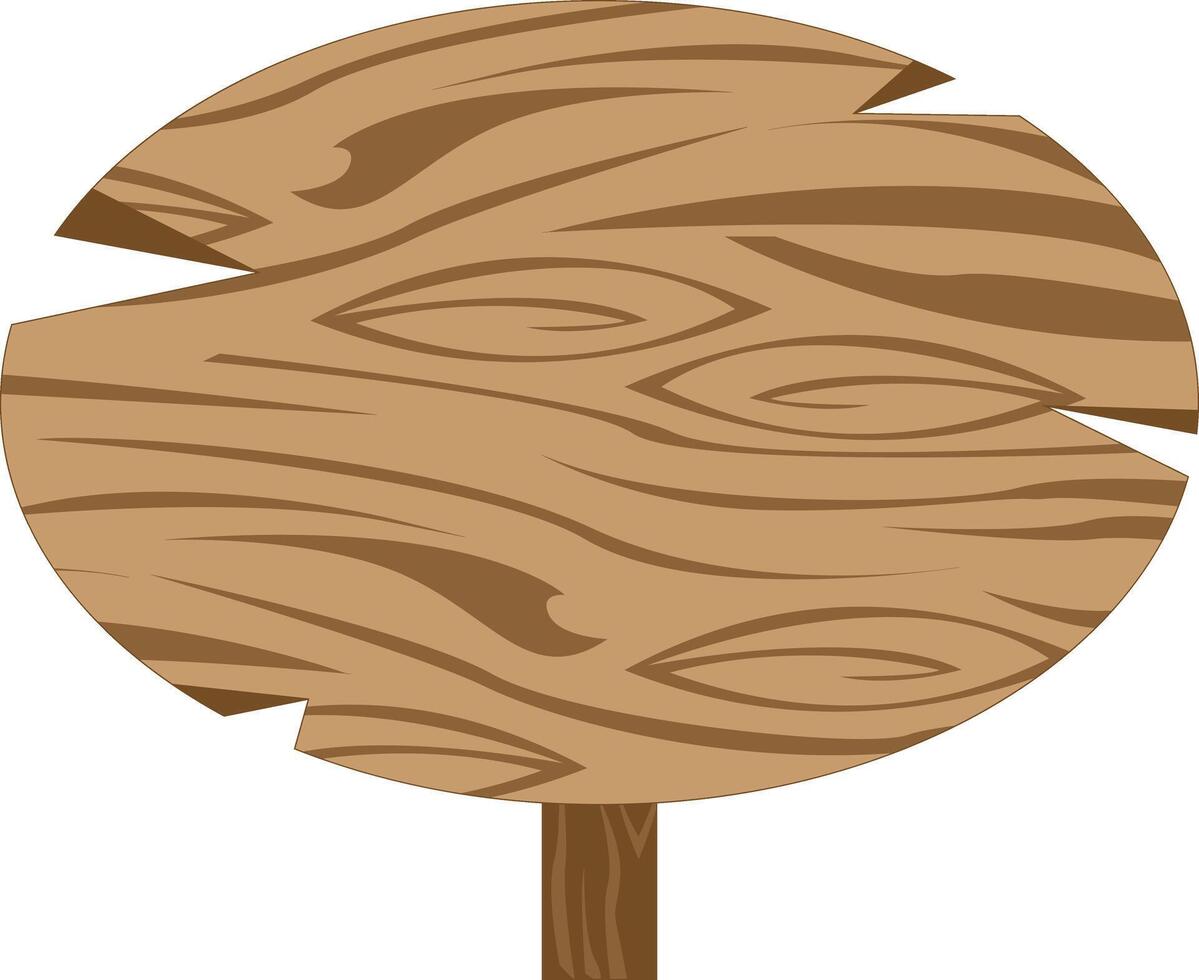 Wooden Signage Icons vector