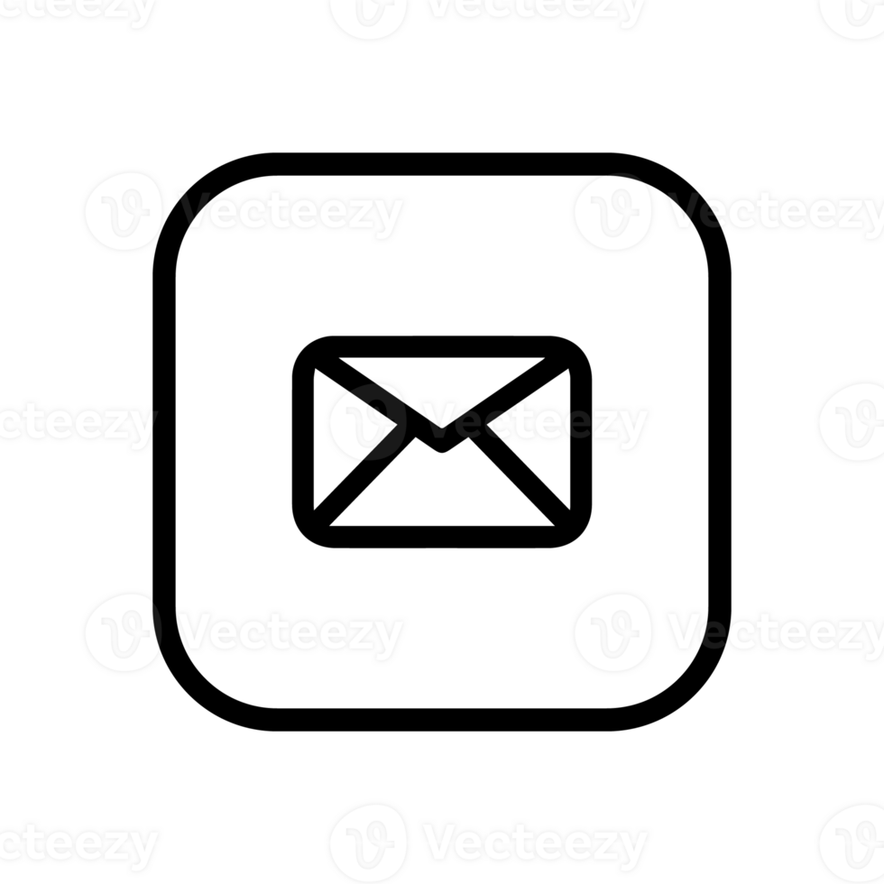 Email icon illustration png