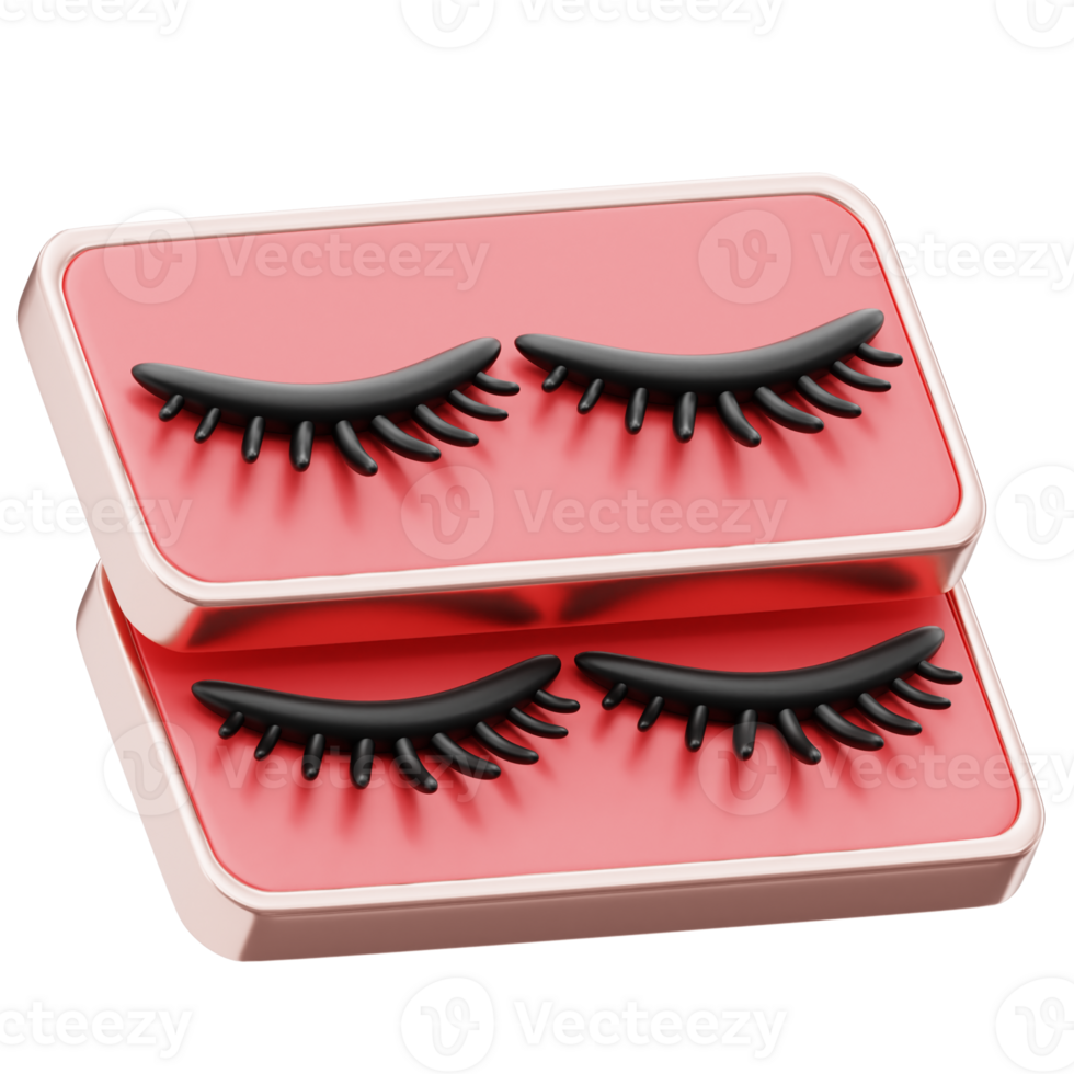 Eyelashes 3D Icon png