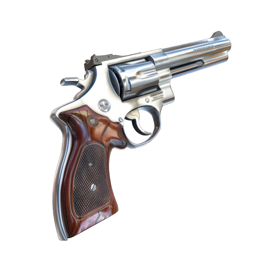 Revolver gun transparent background png