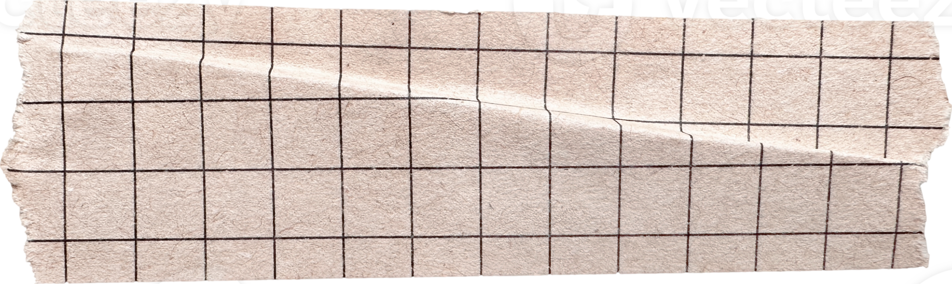 Beige Paper Ripped Masking Tape png