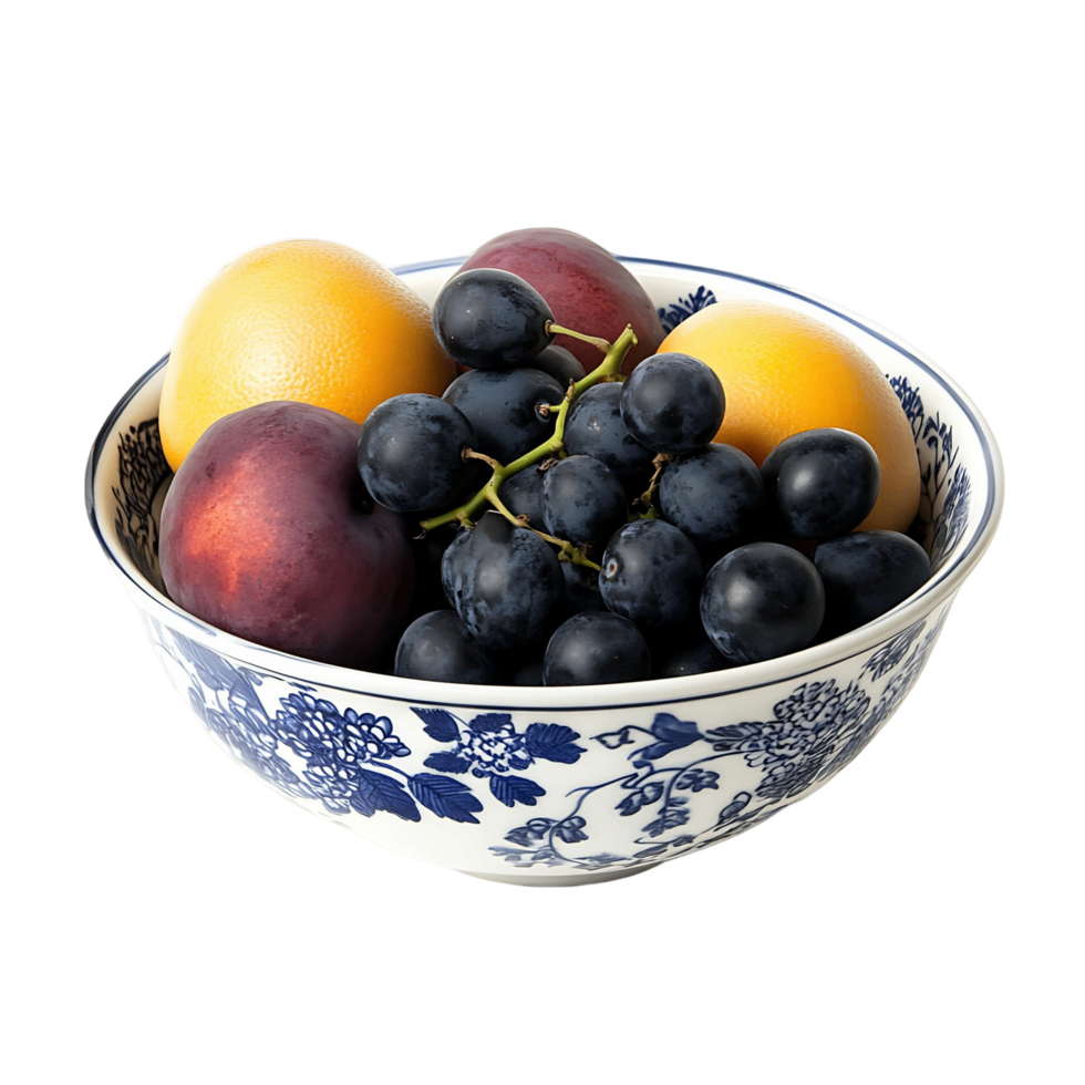 Bowl of Fresh Fruit png