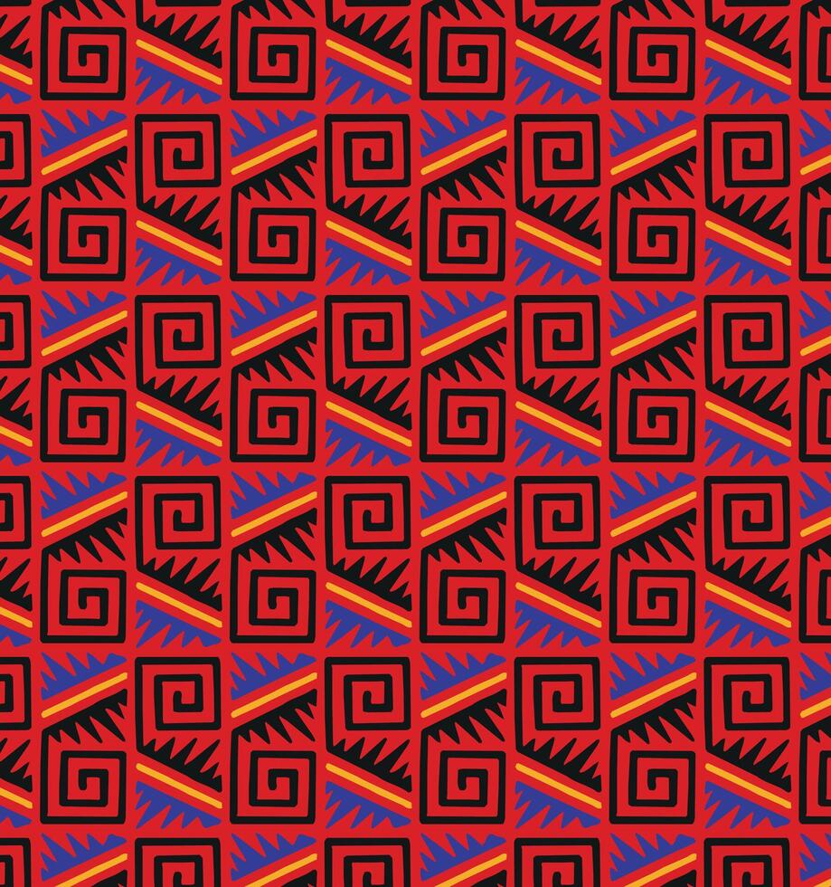 Abstract color seamless pattern for new background. vector