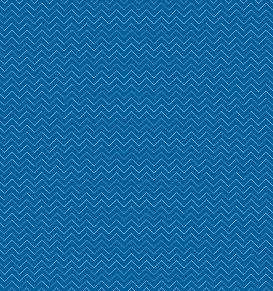 abstract white zigzag seamless pattern on blue background vector