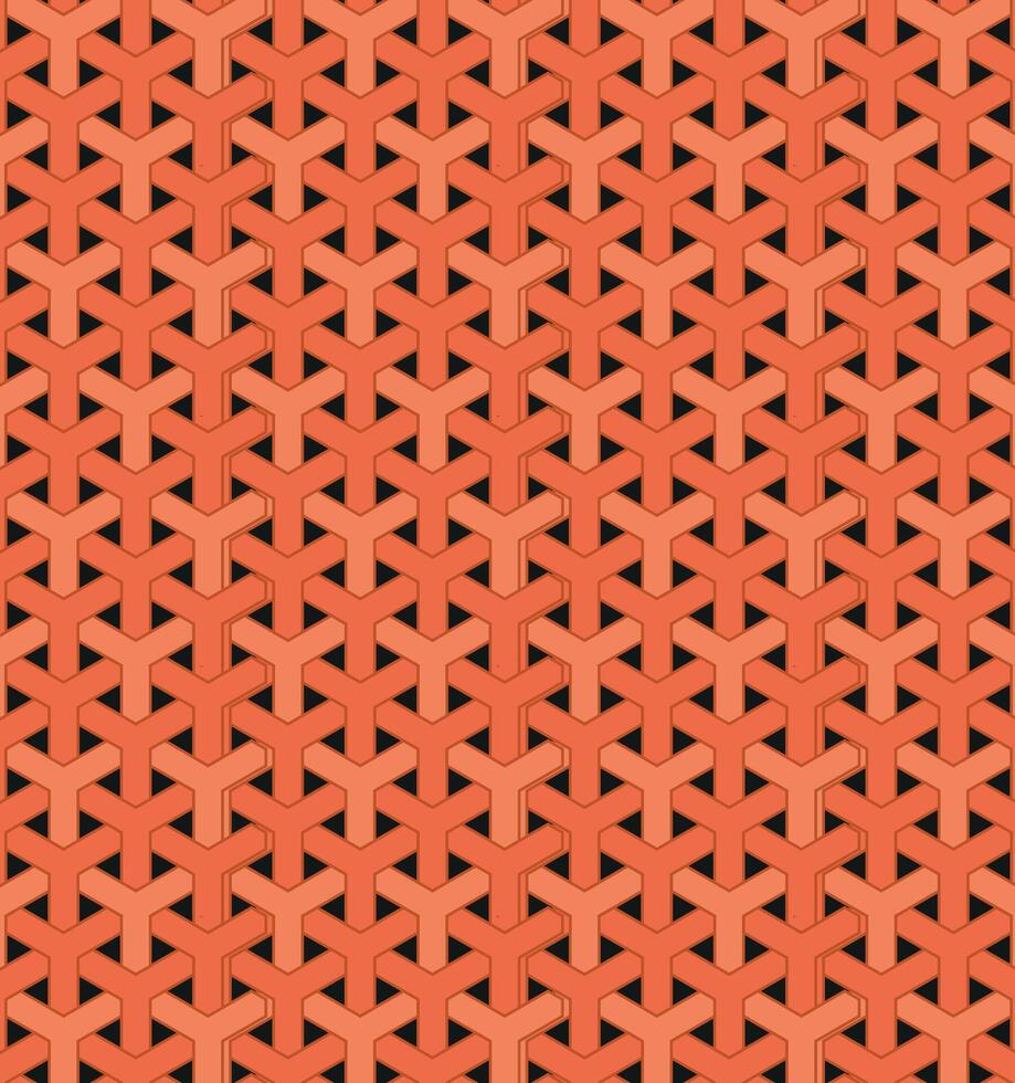 geométrico modelo. modelo formas hexagonal polígono ilustración vector