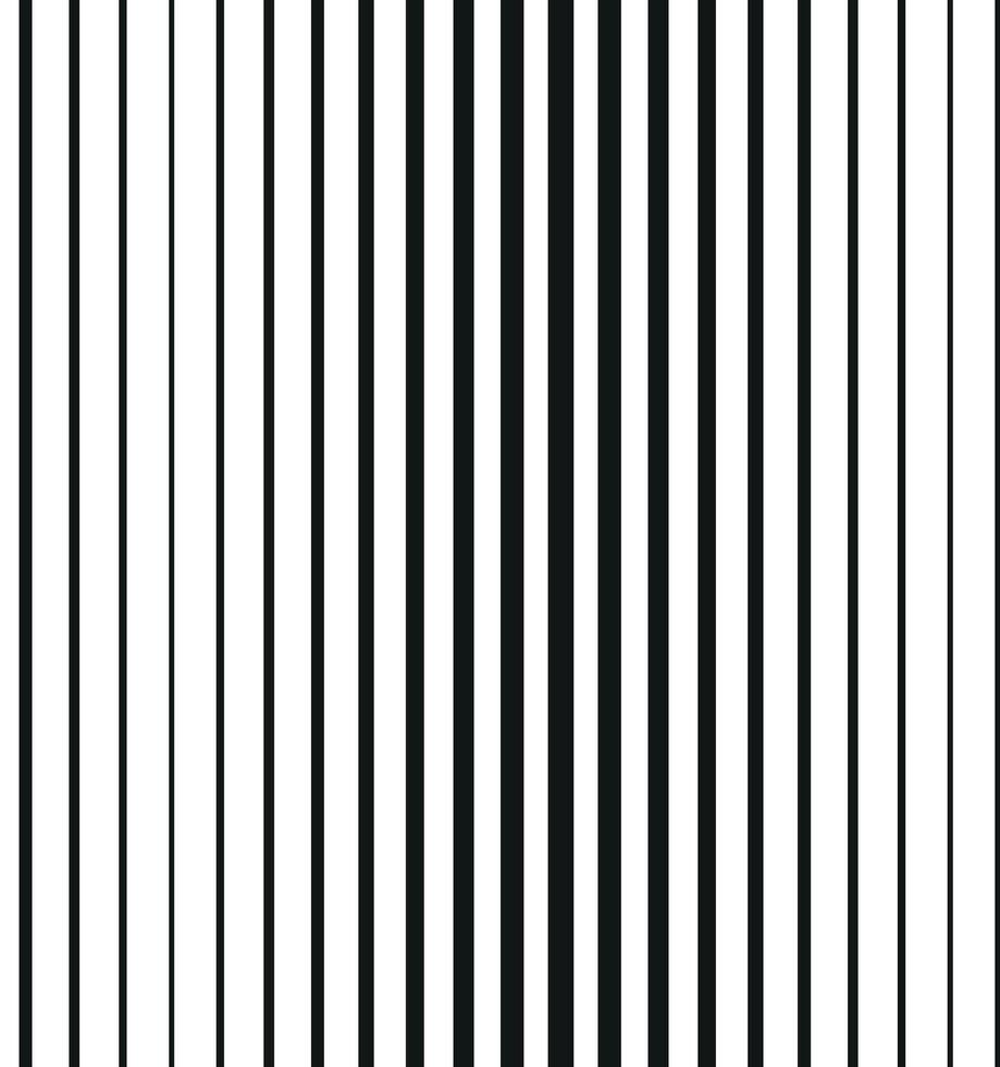 White seamless pattern with black vertical lines. The abstract design. Vertical line abstract background . Seamless stripe pattern vector