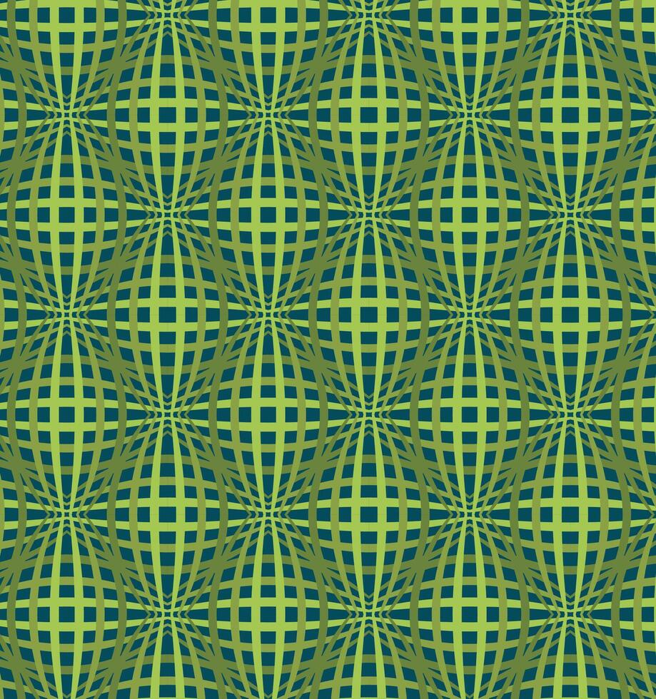 3d Abstract colorful seamless oval shape geometric pattern Multicolor optical illusionary pattern vector