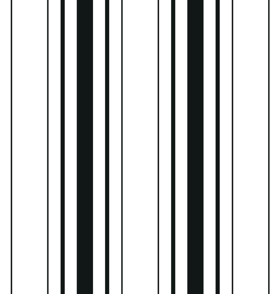 White seamless pattern with black vertical lines. The abstract design. Vertical line abstract background . Seamless vertical stripe pattern vector