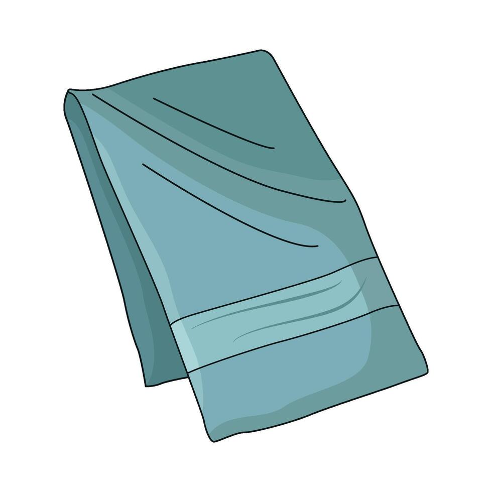 illustration of cleaning towels vector