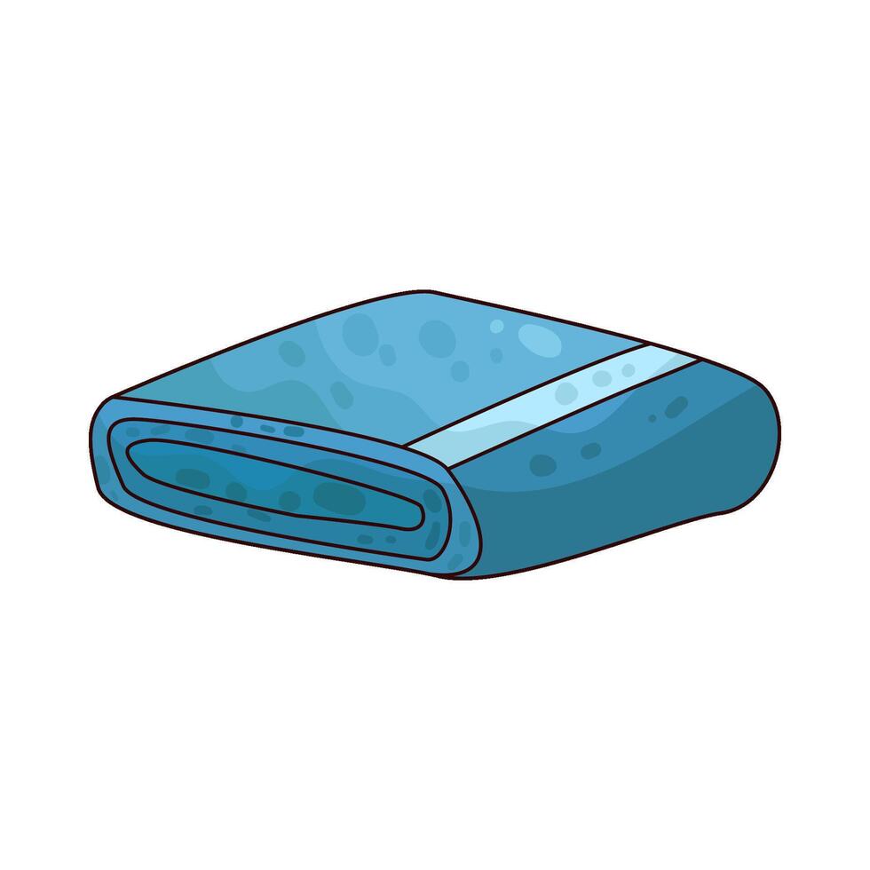 Illustration of pet Towel vector