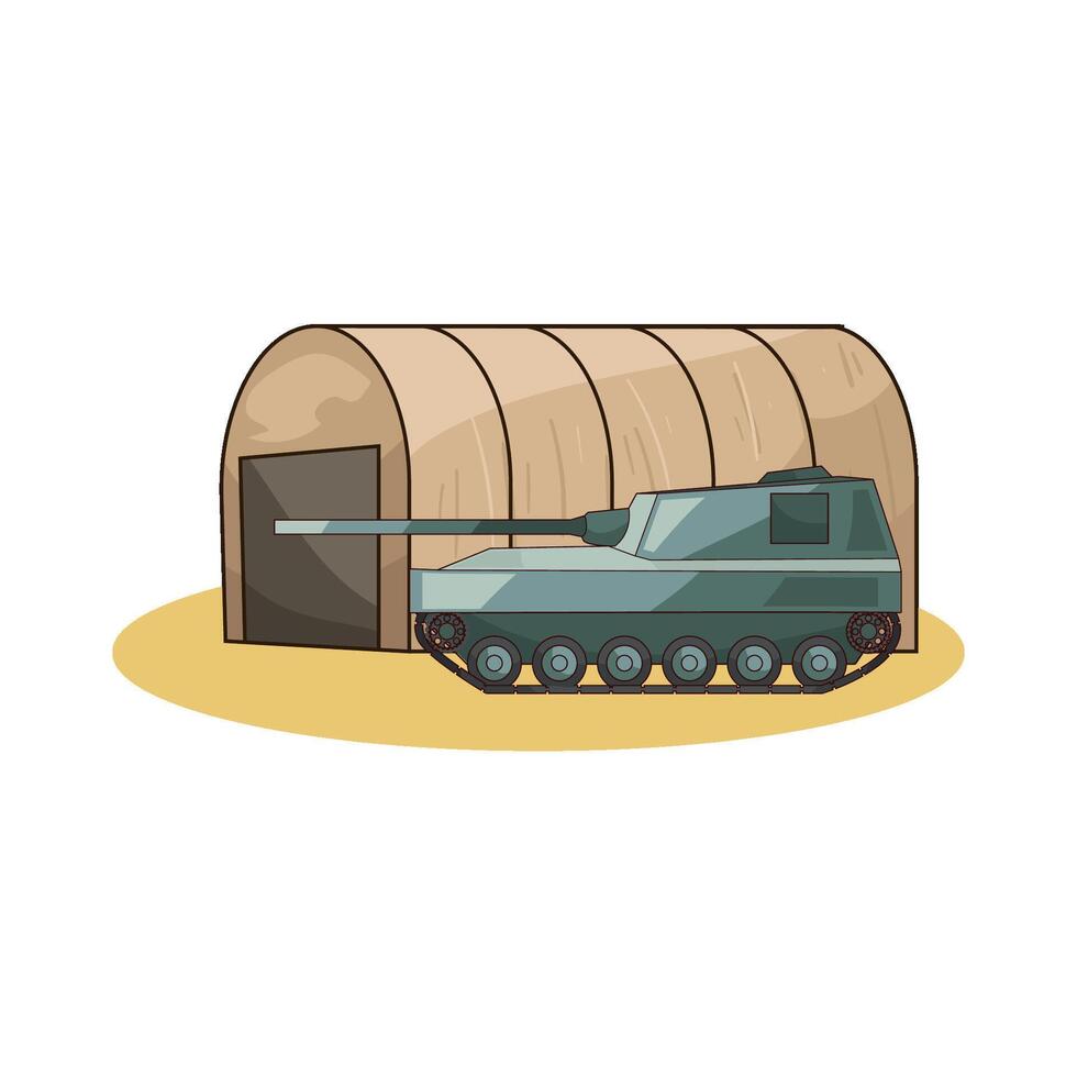 army tank illustration vector