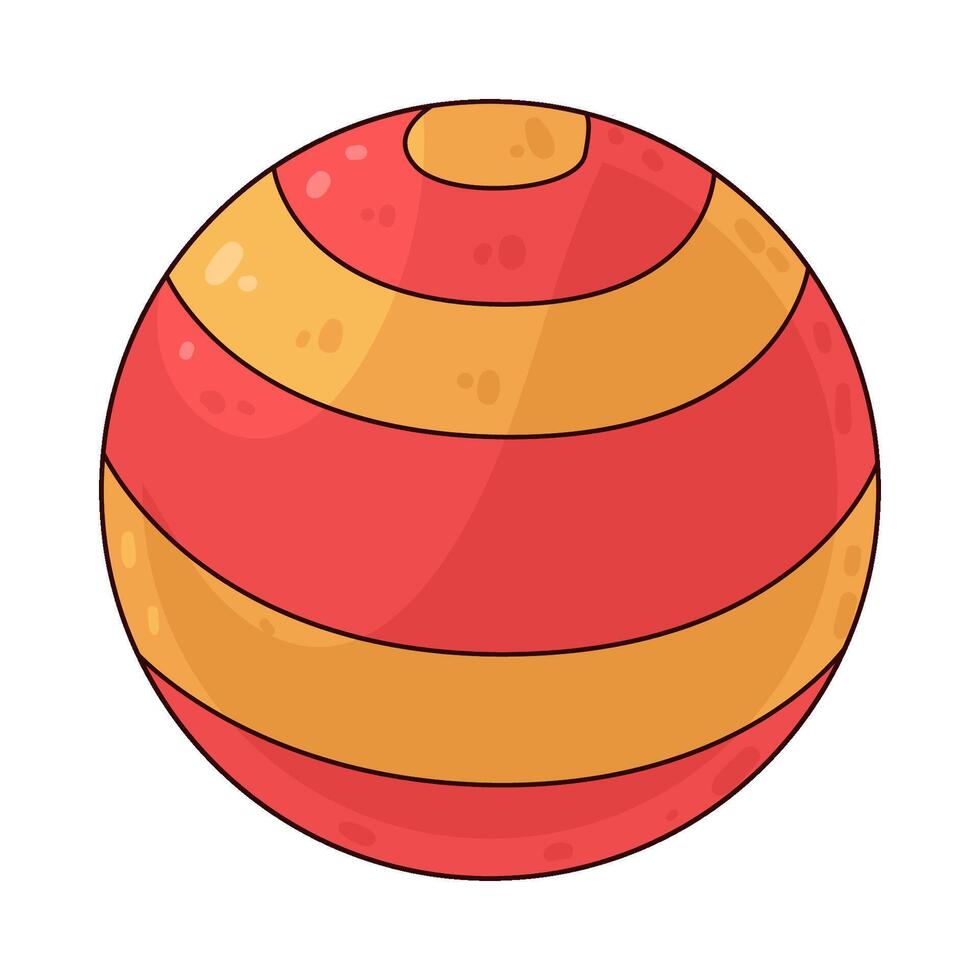 Illustration of Ball Toy vector
