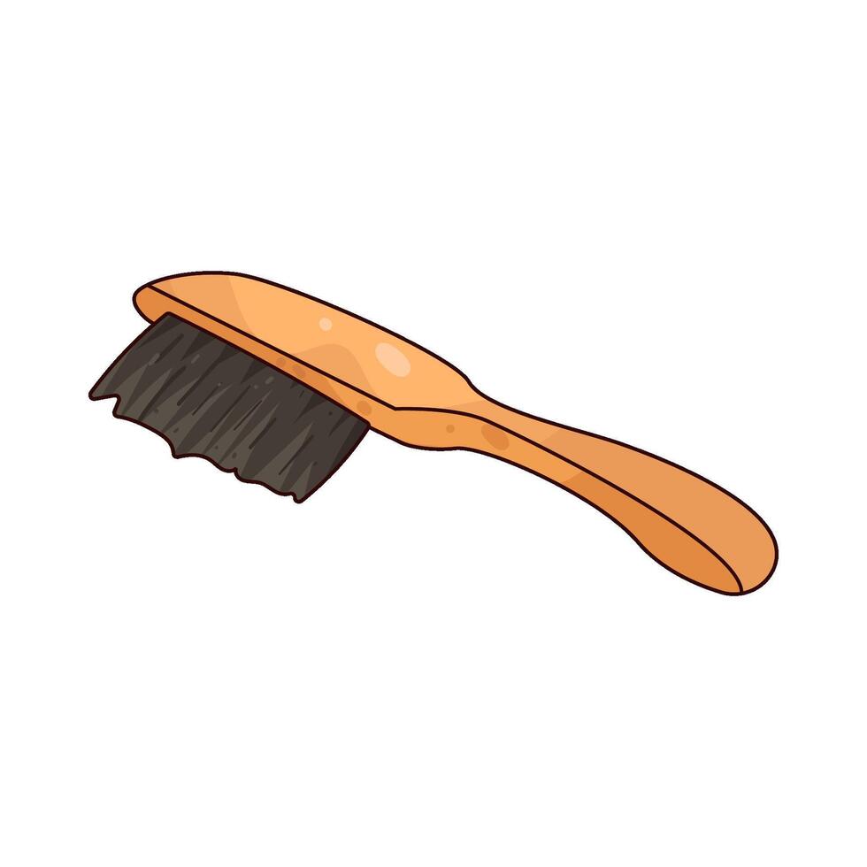 Illustration of pet Brush vector