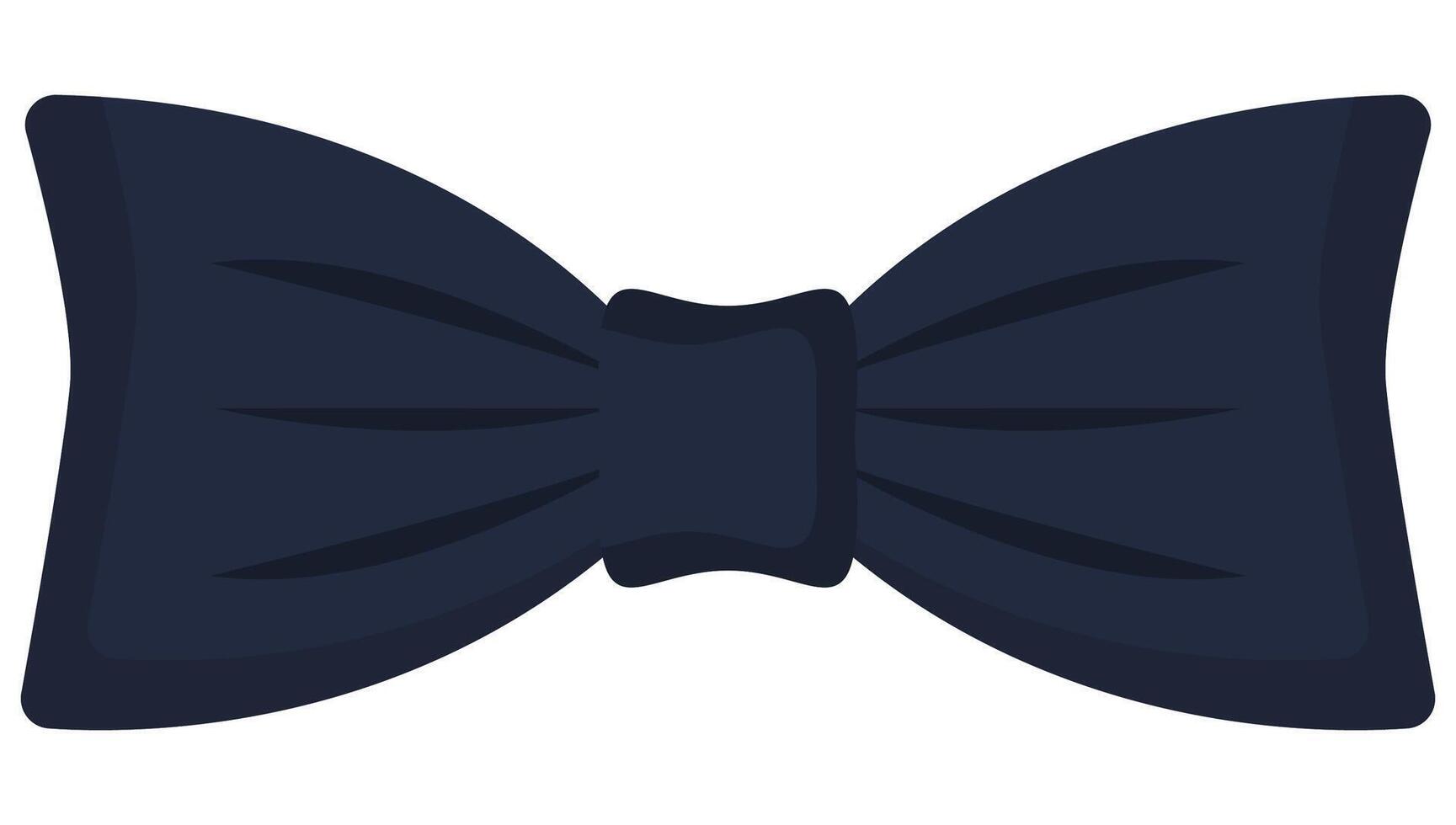 Bow tie icon isolated on white background. vector