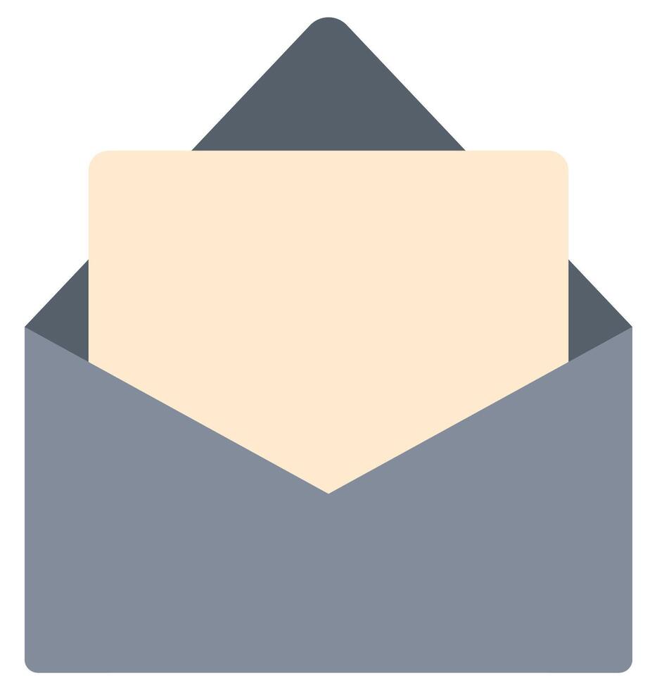 Email icon isolated on white background. vector