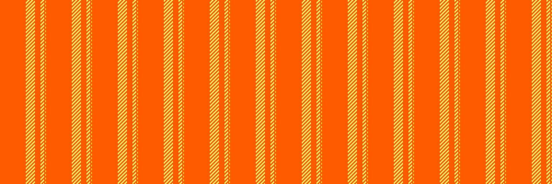 Vigure background lines stripe, bed textile pattern texture. Pditable seamless fabric vertical in bright and yellow colors. vector