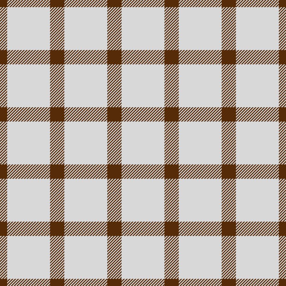 Rag plaid check texture, invitation textile background seamless. Colorful pattern tartan fabric in orange and gainsboro colors. vector