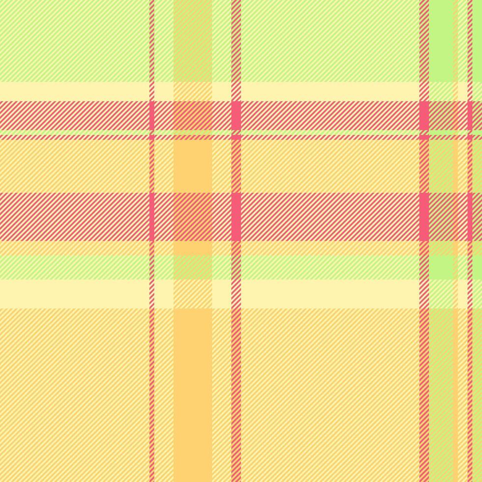 Nostalgia background check tartan, deep pattern textile fabric. Multicultural plaid texture seamless in yellow and amber colors. vector
