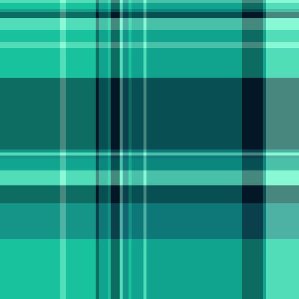 Diagonal textile plaid tartan, africa fabric seamless . Panel background pattern texture check in teal and cyan colors. vector