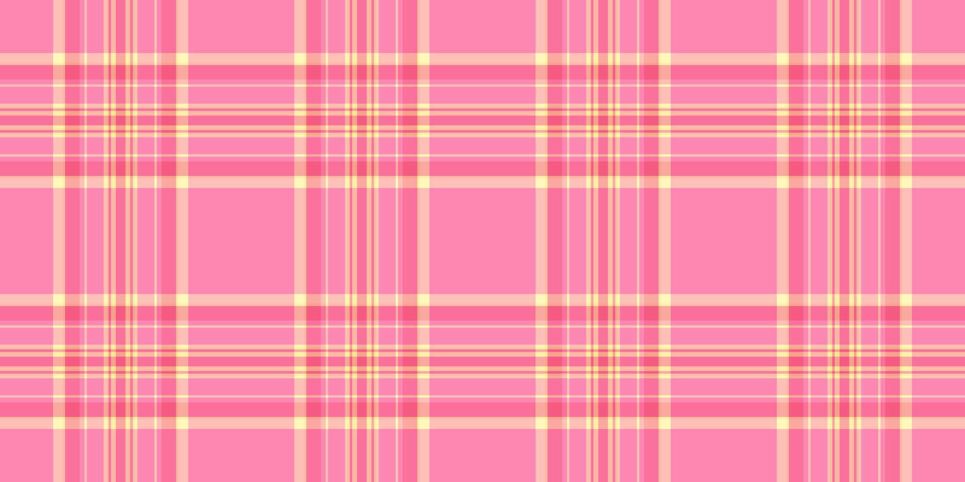 Shop texture check pattern, festival tartan seamless textile. Hounds plaid background fabric in red and light colors. vector