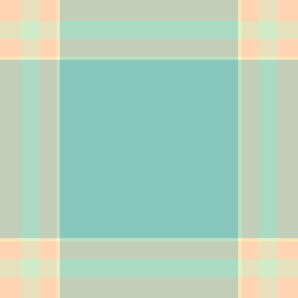 Merry textile plaid tartan, silk fabric check. Panel texture seamless pattern background in light and moccasin colors. vector