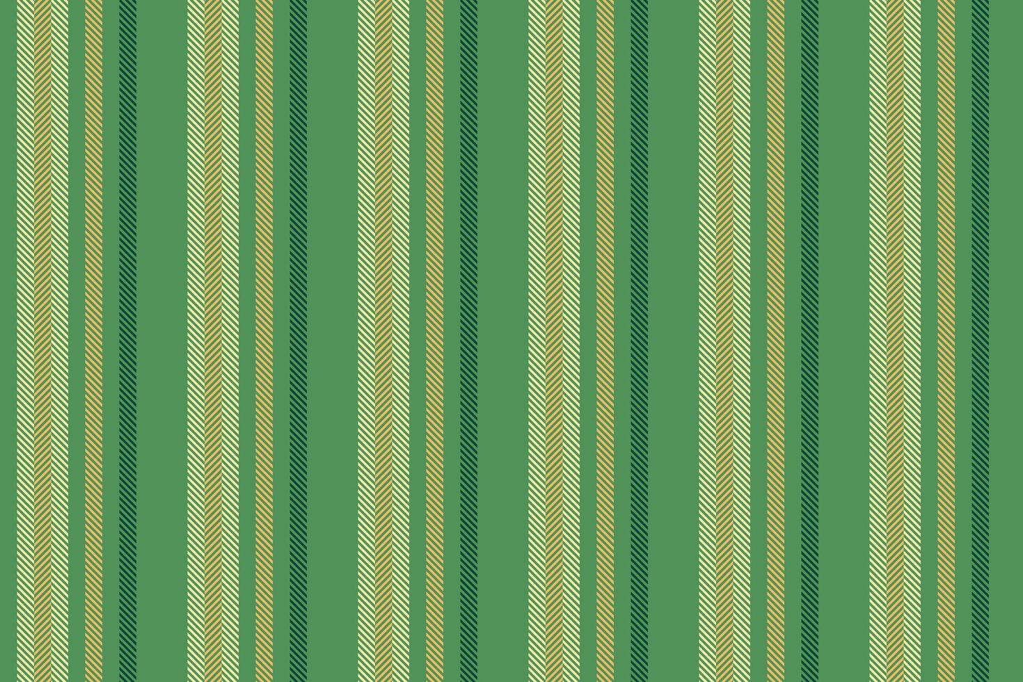 Lid lines stripe vertical, layer pattern seamless. Tape textile fabric background texture in green and yellow colors. vector