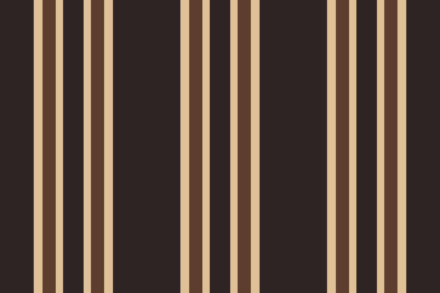 Wide textile lines stripe, clothes seamless vertical. Complexity background fabric texture pattern in orange and dark colors. vector