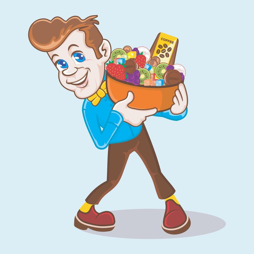 Free toppings for your drink vector