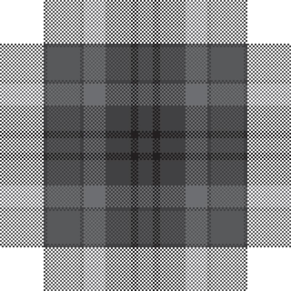 Pixel background design. Modern seamless pattern plaid. Square texture fabric. Tartan scottish textile. Beauty color madras ornament. vector