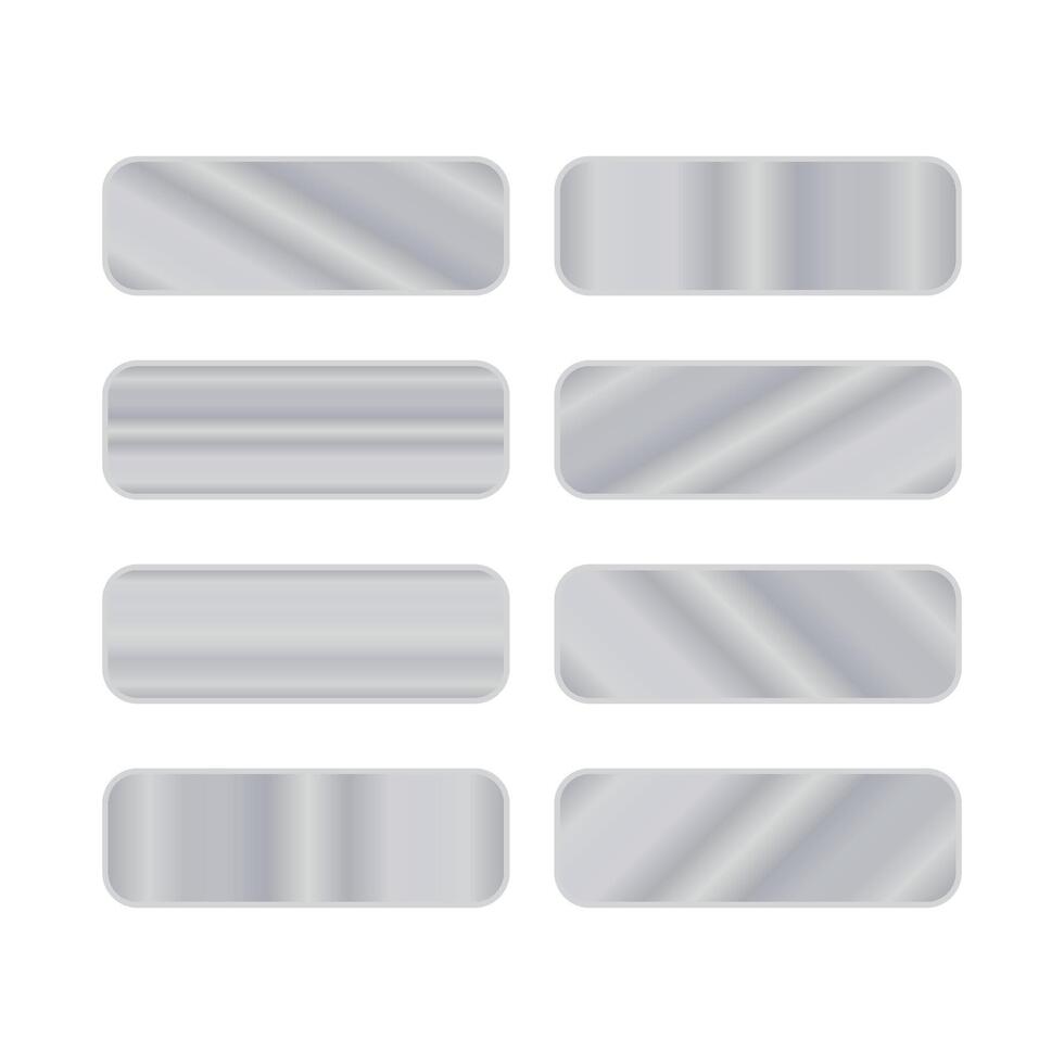 Abstract trendy silver metallic texture background. vector