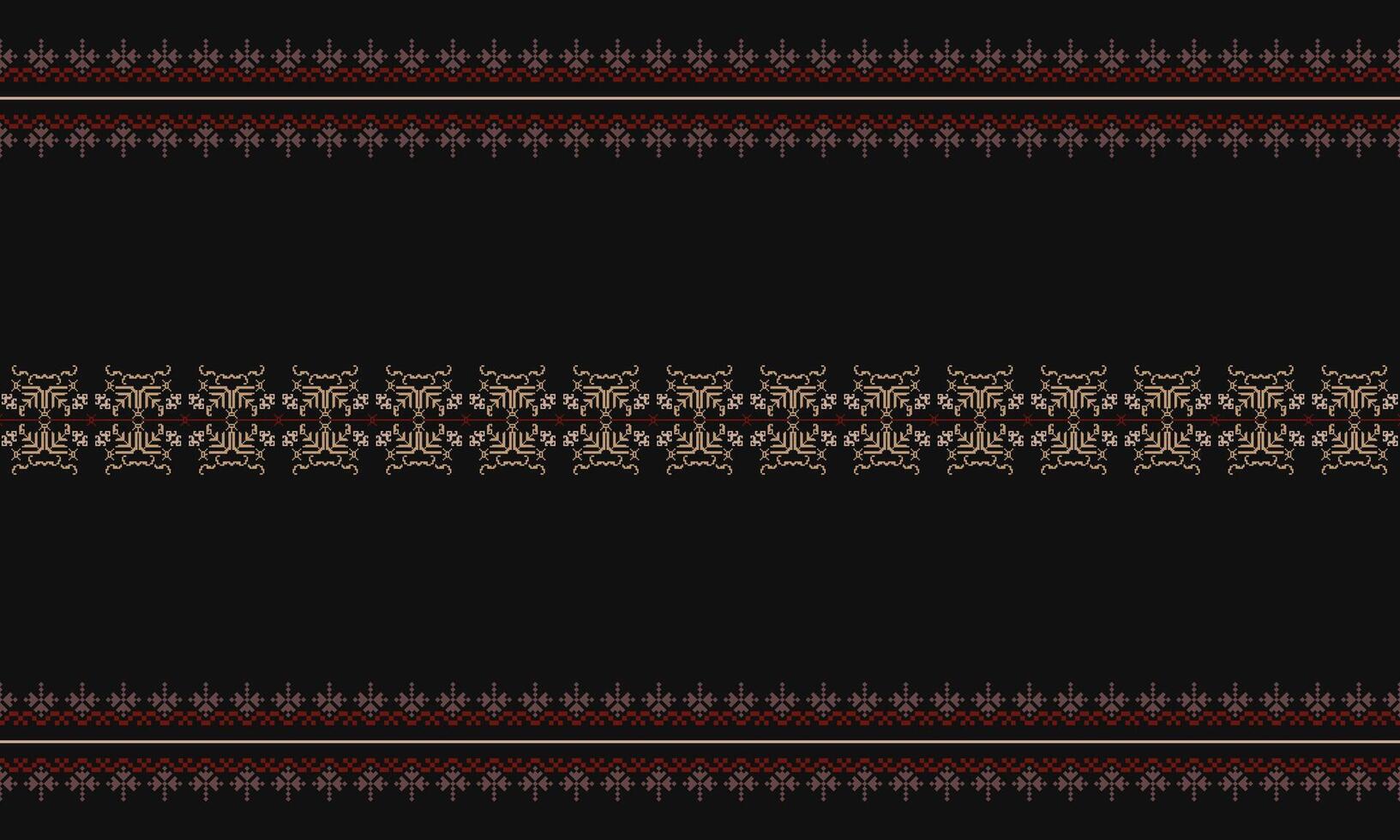 Traditional weaving patterns from Arabian Sadu with a touch of Indonesian songket and batik. vector