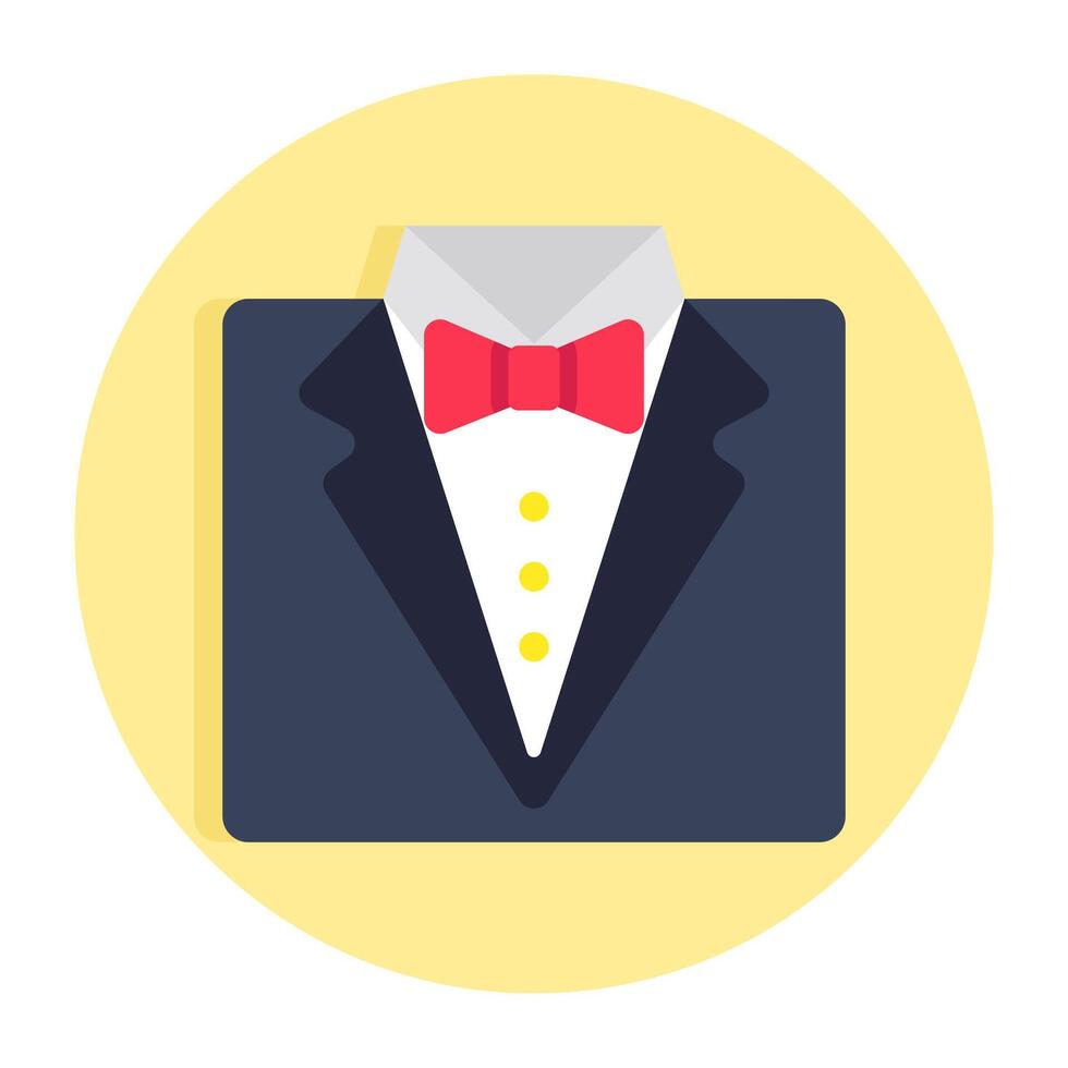 Premium download icon of tuxedo vector